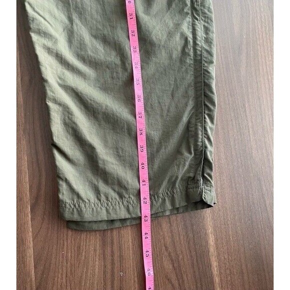 REI Co-op Sahara Convertible Pants Mens XXL 32L Green Nylon UPF - Picture 9 of 10